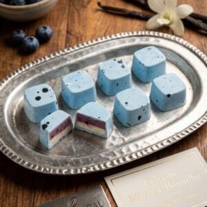Bombom vanilla blue
