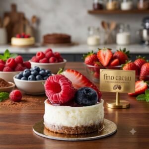 Cheesecake de frutas vermelhas