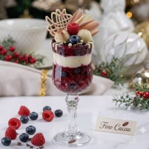 Verrine frutas vermelhas